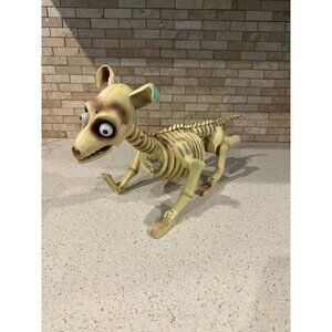 Gemmy AS IS Boney Barney skeleton Halloween‎ dog prop